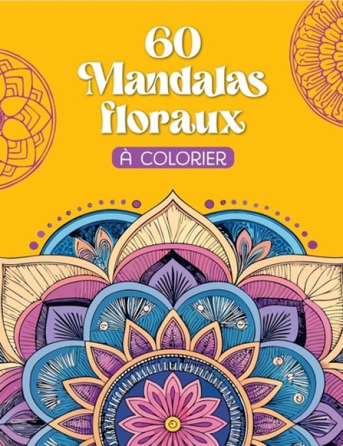 60 mandalas floraux