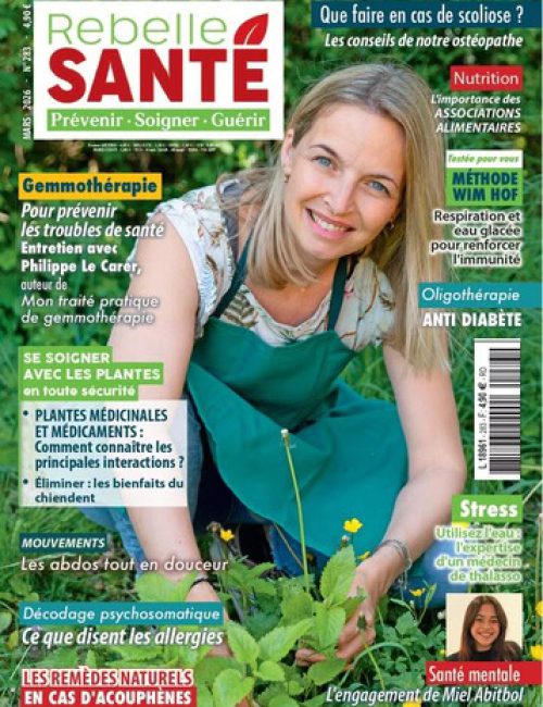 Rebelle Santé – Santé et bien-être naturel Soin naturel pour la santé et le bien-être, axé sur la prévention, la guérison et la gestion des troubles de santé avec des conseils en gemmothérapie, oligo-thérapie et stress.