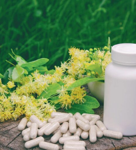 Poudre de plantes et compléments alimentaires pour renforcer le système immunitaire et la santé globale.