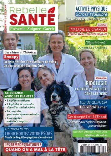 Rebelle-Santé n° 278, le magazine de la santé naturelle - Septembre 2025