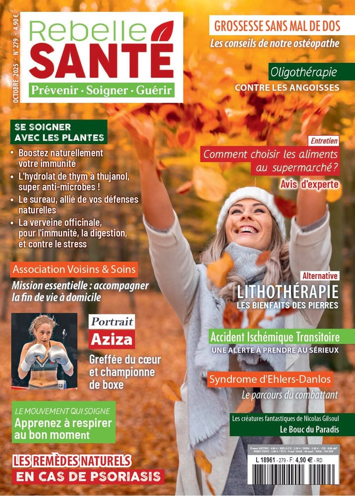 rebelle santé n° 279, magazine de santé naturelle